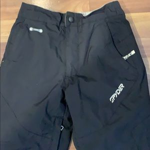 Boys spider snow pants